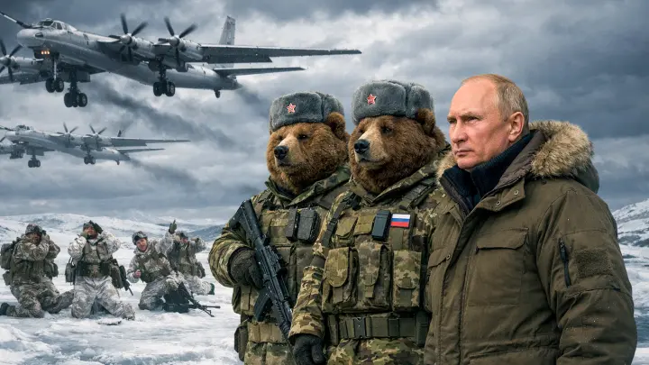 Ого. Россия устроила США проблемы на Аляске: Паника из-за «Медведей» Путина. Пентагон срочно вывел впятеро больше сил