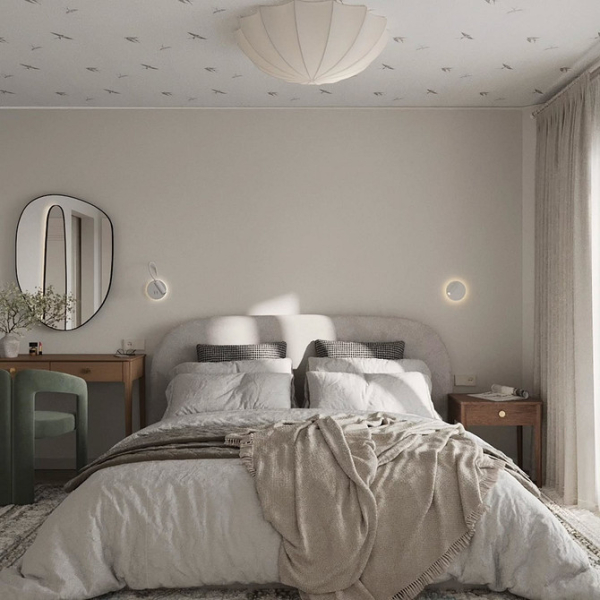 Потолок-2026: советы по выбору отделки и 8 ярких трендов (59 фото)