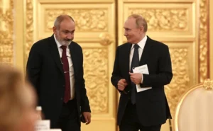 Путин обсудил с Пашиняном развитие отношений России и Армении