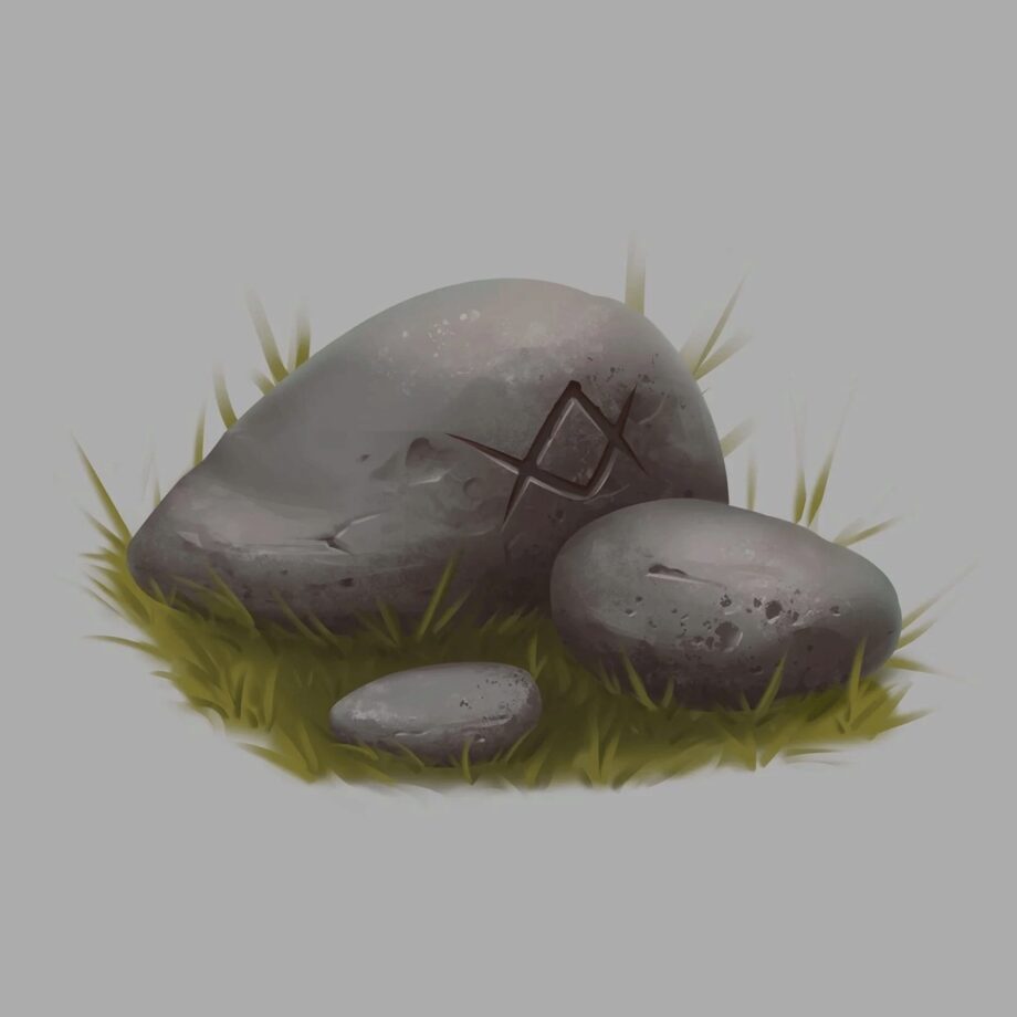 Как рисовать камни поэтапно в гайде для начинающих от NewArtSchool