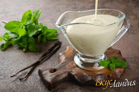 Ванильный соус