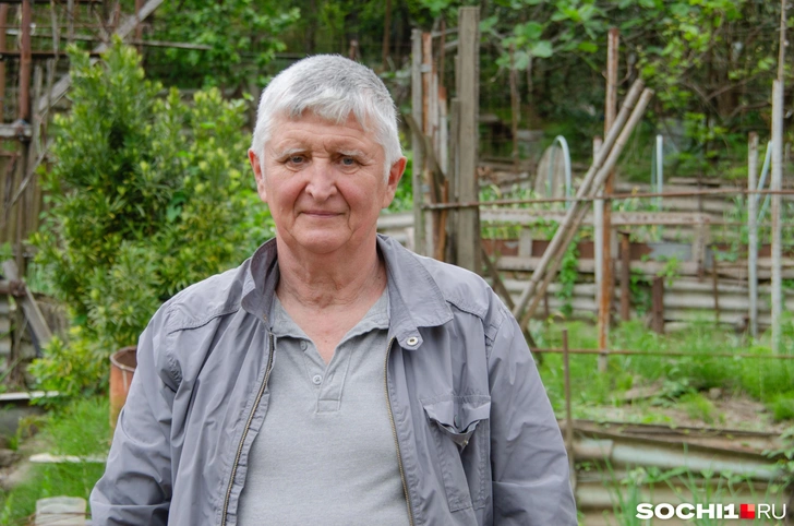 «Там мой отец в 70-х трубу от оползня проложил»: у пенсионера из Сочи хотят изъять огород под дорогу
