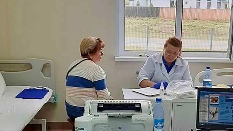 В селе Усть-Бюр в Хакасии в ходе выездного приема осмотрели 30 человек