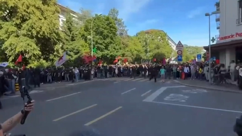 В Женеве в преддверии саммита «Большой семёрки» проходят масштабные протесты