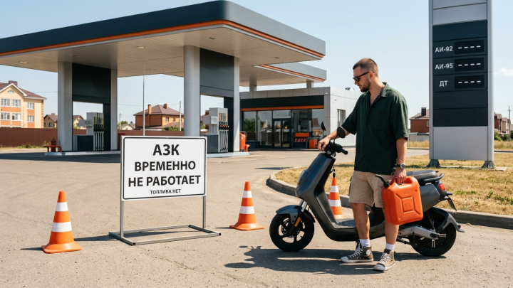 Бензина больше нет: Власти Новороссийска рассказали, где и как можно заправиться