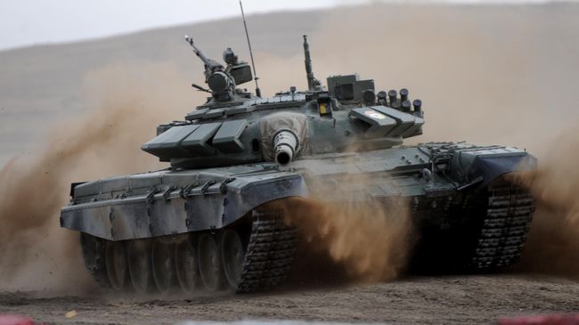Союзная Белоруссия получила модернизированные танки Т-72БМ2