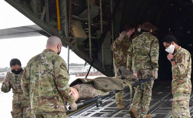 США провели вторую за три дня медицинскую эвакуацию своих военных из Иордании