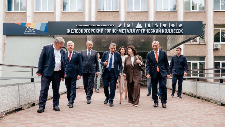 В Железногорске Курской области обновили здание колледжа и общежитие