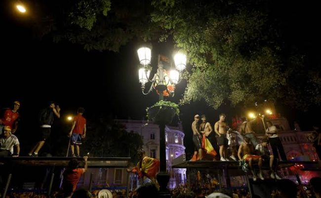 В Испании празднование победы на чемпионате мира по футболу обернулась трагедией