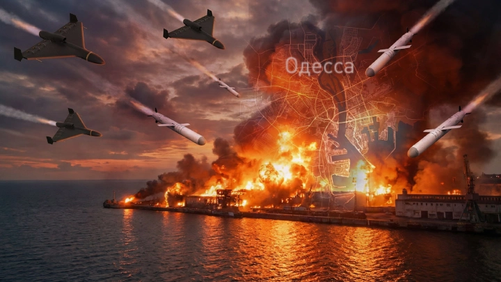 Россия нанесла массированный удар по Украине: Поражены порты, военные объекты и железнодорожная техника